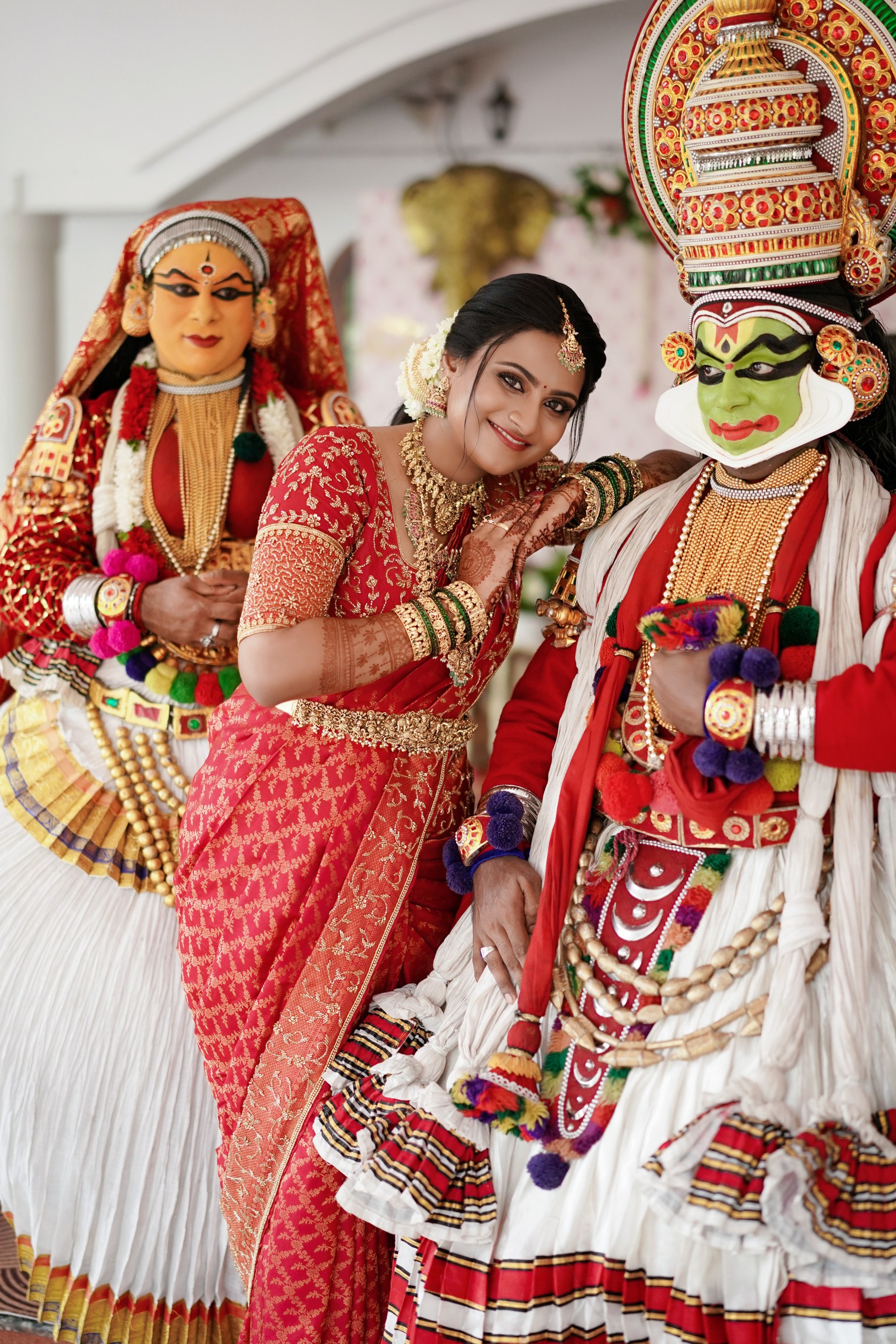 Wedding bride portrait — professional wedding photography by 7Ads Wedding Company, Kayamkulam, Kerala